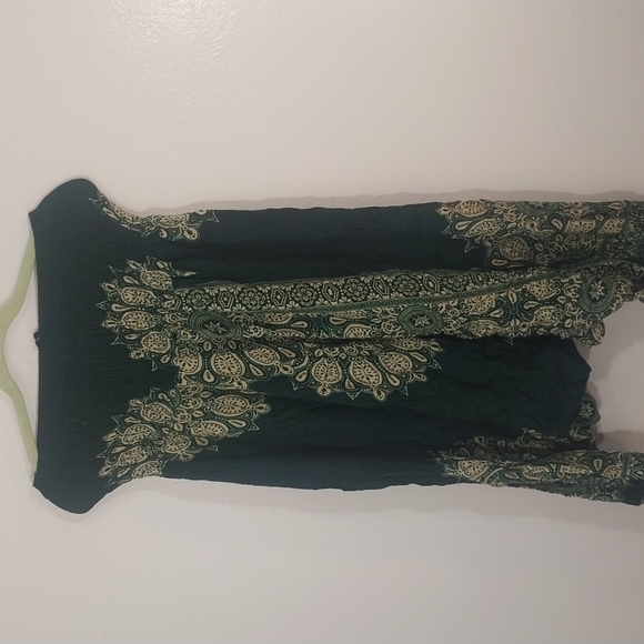 Jinova Parachute Boho Yoga Relaxed Pant Emerald Green Gangnam Style Pant - Picture 4 of 9